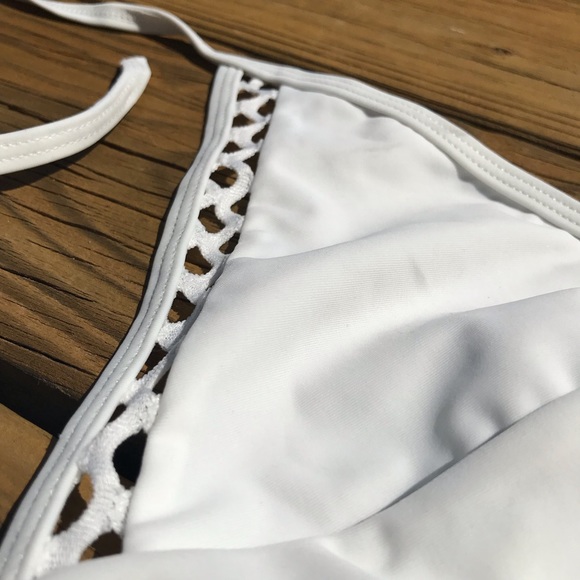 Tularosa X Revolve Ivory Lace One Piece Swim - Picture 7 of 8